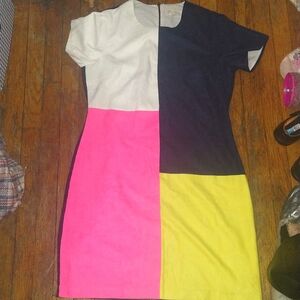 Julie Brown New York Color block dress